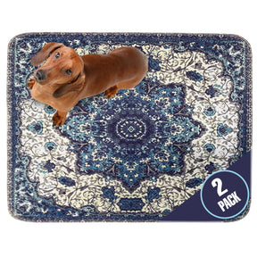 Pupiboo - Blue Medallion Washable Pee Pads