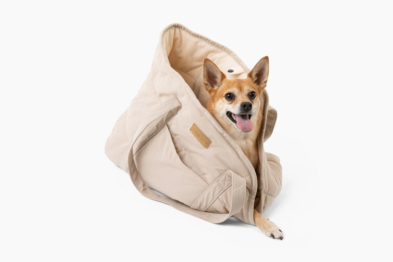 NoblePup - Plush Pup Cordory Carrier