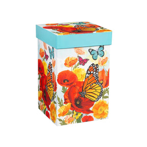 Evergreen Enterprises - Ceramic Cup Monarch Butterfly & Friends w/ Gift Box