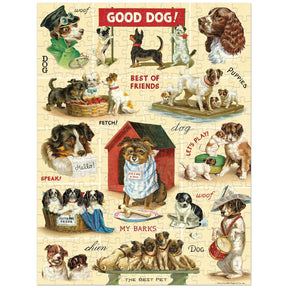 Cavallini & Co. - Puzzle Vintage Dogs Mini