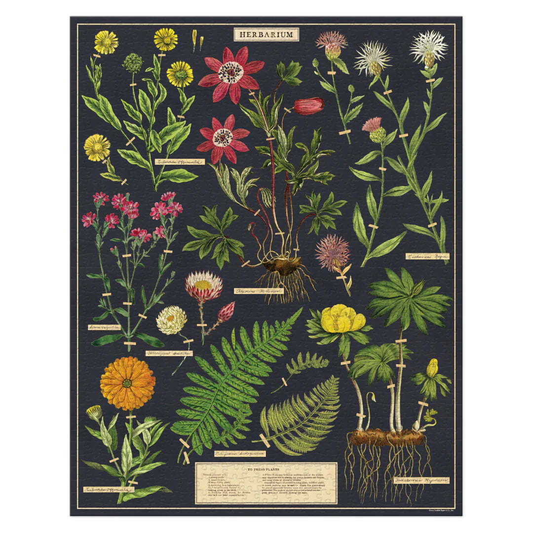Cavallini & Co. - Puzzle Herbarium