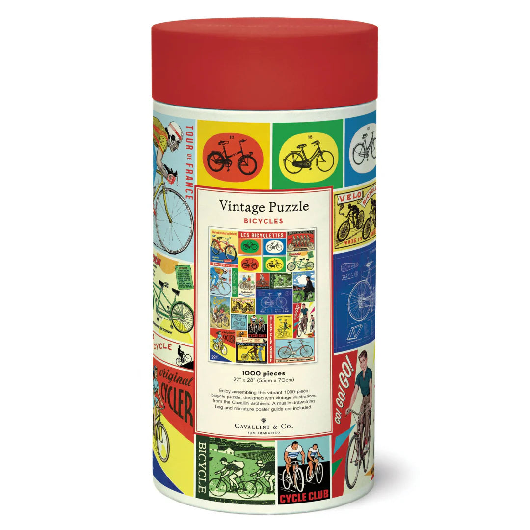 Cavallini & Co. - Puzzle Bicycles