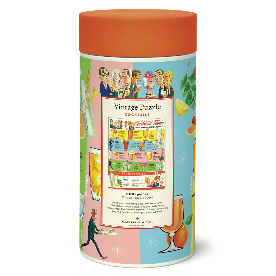 Cavallini & Co. - Puzzle Cocktails