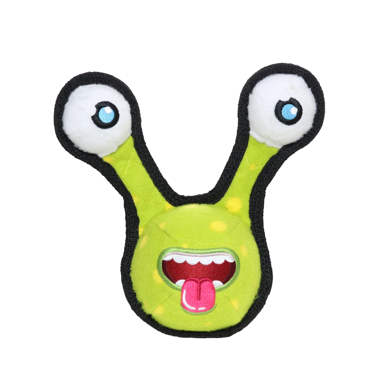 Tuffy Dog Toys - Tuffy Alien Ball Green 2 Eye