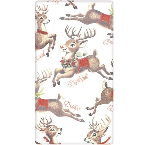 Mary Lake Thompson - Towel Retro Reindeer MS