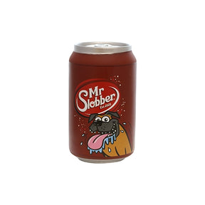 Tuffy Dog Toys - Silly Squeaker Soda Can Mr Slobber