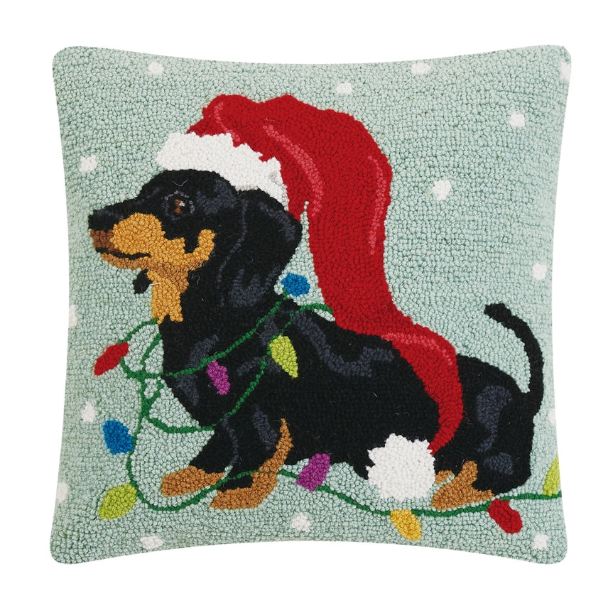 Peking Handicraft - Pillow Christmas Dachshund