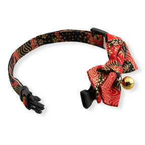 Cat Collar Gilded Gold Bow Tie