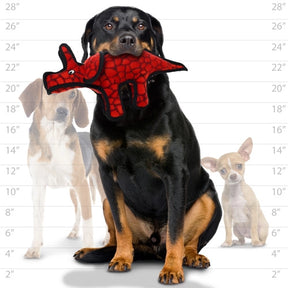 Tuffy Dog Toys - Tuffy Jr Dinosaur Triceratops