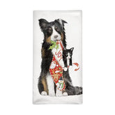Mary Lake Thompson - Towel Collie, Cat, Stocking