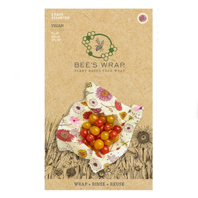 Bee's Wrap Vegan Assorted 3 Packs