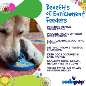 Enrichment Dog Lick Mat Snacking Coin Dog Toy - Air Balloon