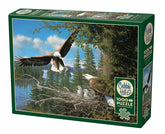 Outset Media - Puzzle: Nesting Eagles (1,000 Piece)
