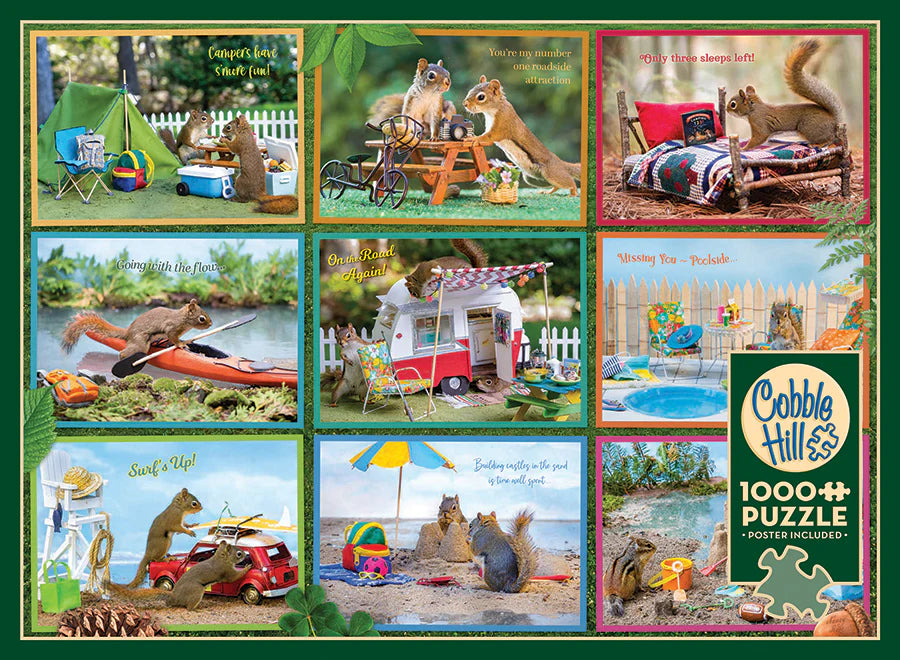 Puzzle: Squirrels on Vacation