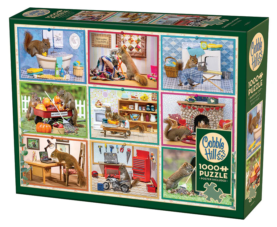 Outset Media - Puzzle Squirrels at Home