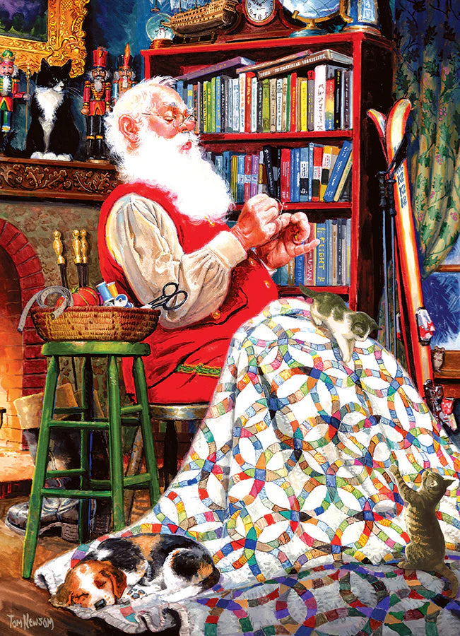 Outset Media - Puzzle Santa's Quilt