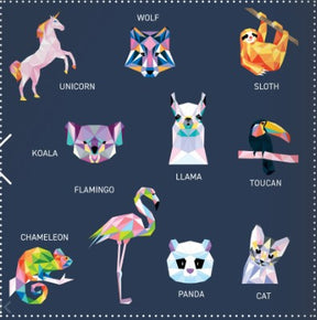 Wellspring- Activity Book - My Sticker Paintings: Cool Animals