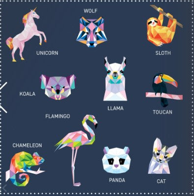 Wellspring- Activity Book - My Sticker Paintings: Cool Animals