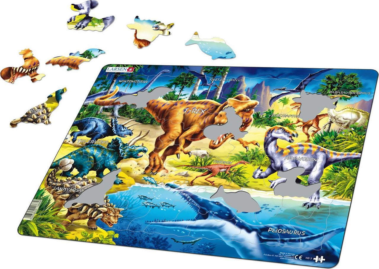 Allied Products-Springbok - Dinosaurs Puzzle