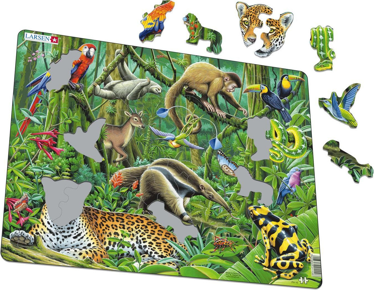 Allied Products-Springbok - South American Rainforest Puzzle