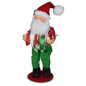 Annalee Dolls - Santa Wrapped With Love 9"