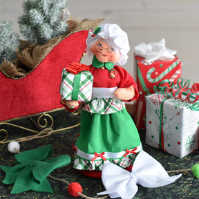 Annalee Dolls - Mrs. Santa Wrapped With Love