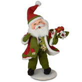 Annalee Dolls - Santa Winter Blooms