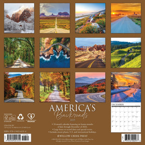 2025 America's Backroads Calendar