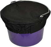 Horse Bucket Basic Cover - Black