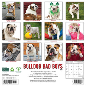 2025 Bulldog Bad Boys Calendar