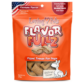 Loving Pets Inc. - Flavorfullz Chicken Flavor Filled Treats For Dogs