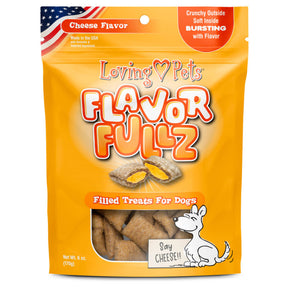 Loving Pets Inc. - Flavorfullz Cheese Flavor Filled Treats For Dogs