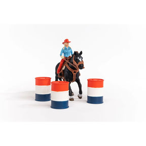 Schleich - Cowgirl Barrel Racing