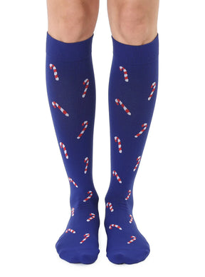 Living Royal - Socks Compression Holiday Candy Cane