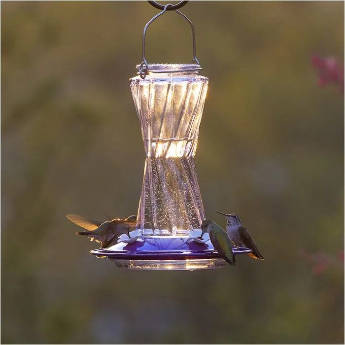 More Birds - Hummingbird Feeder Bohemian Glass