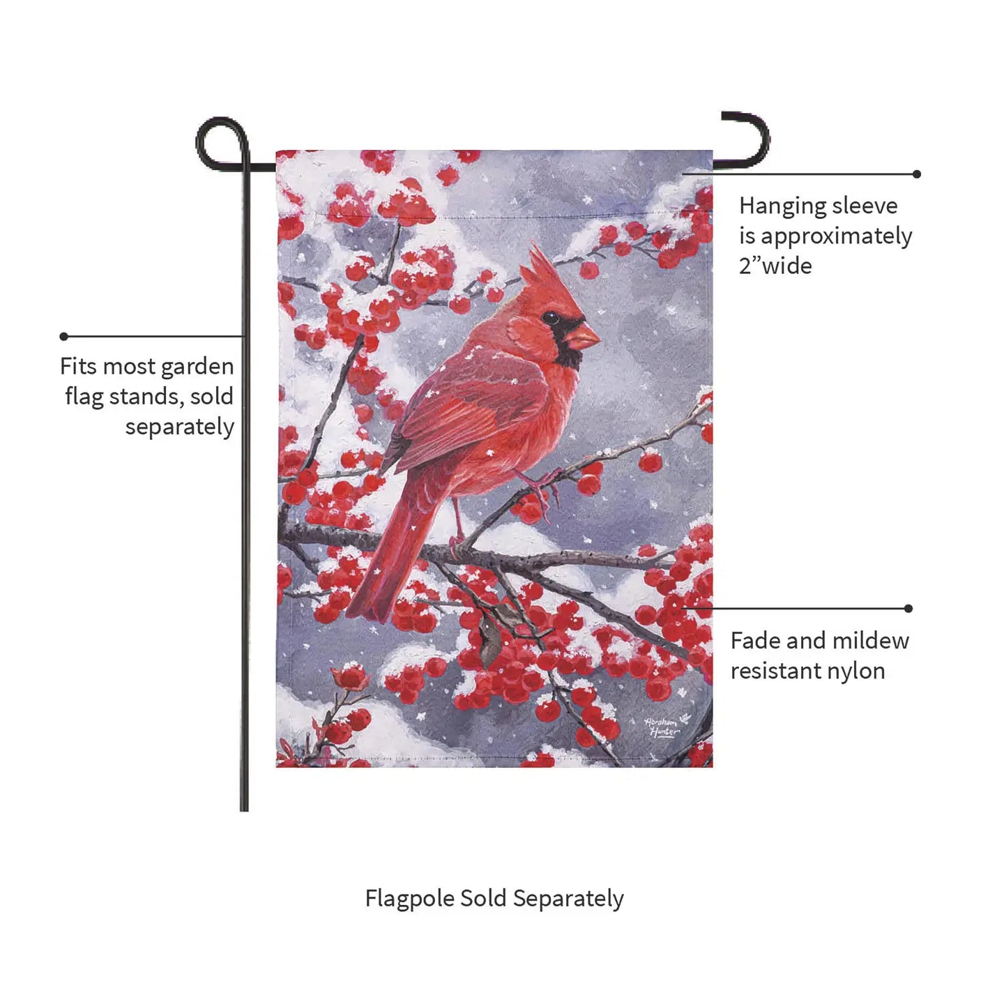 Evergreen Enterprises - Flag Cardinal