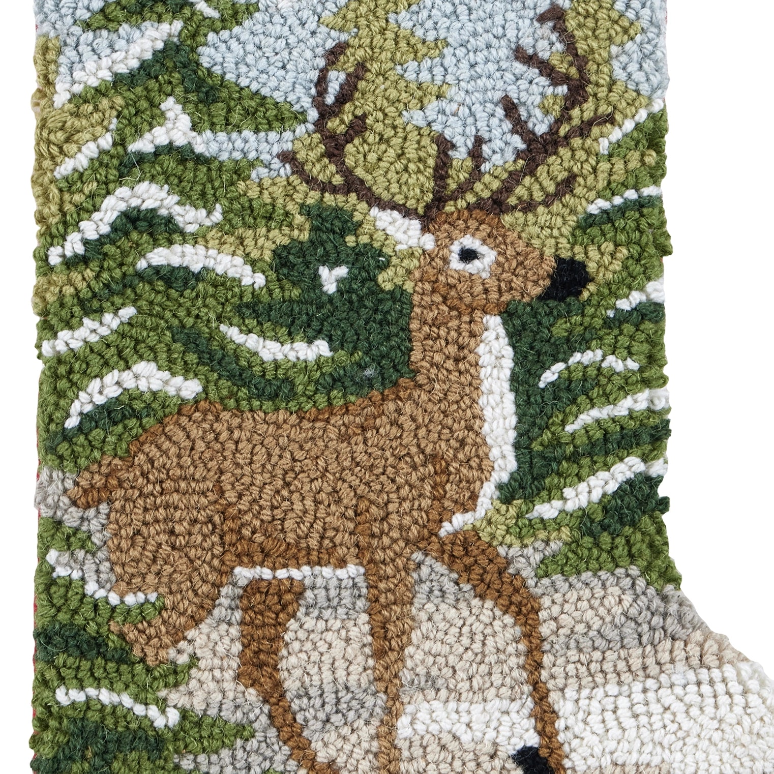 Peking Handicraft - Stocking Snow Deer Hook