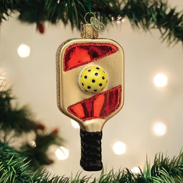 Old World Christmas - Pickleball Paddle Ornament