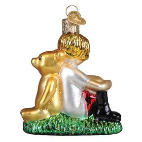 Old World Christmas - Winnie and Christopher Robin Ornament
