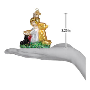Old World Christmas - Winnie and Christopher Robin Ornament