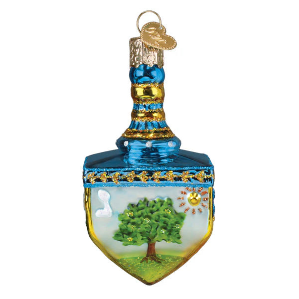 Old World Christmas - Hanukkah Dreidel Ornament