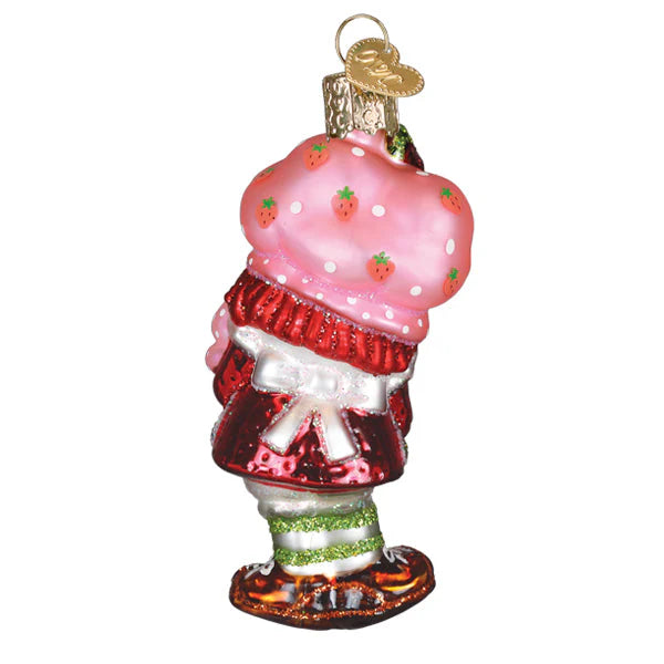 Old World Christmas - Ornament Glass Strawberry
