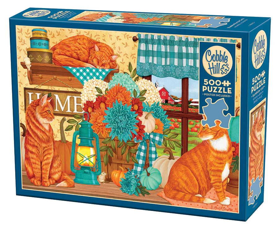 Puzzle: Pumpkin Patch Cats