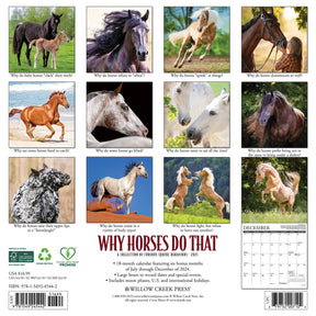 2025 Why Horses Do That Calendar