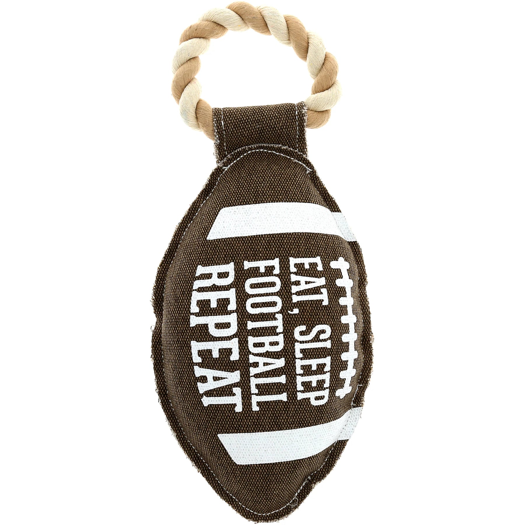 Pavilion - Canvas Dog Toy On Rope Football
