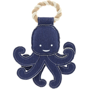 Pavilion - Canvas Dog Toy On Rope Octopus "Out of Reach"