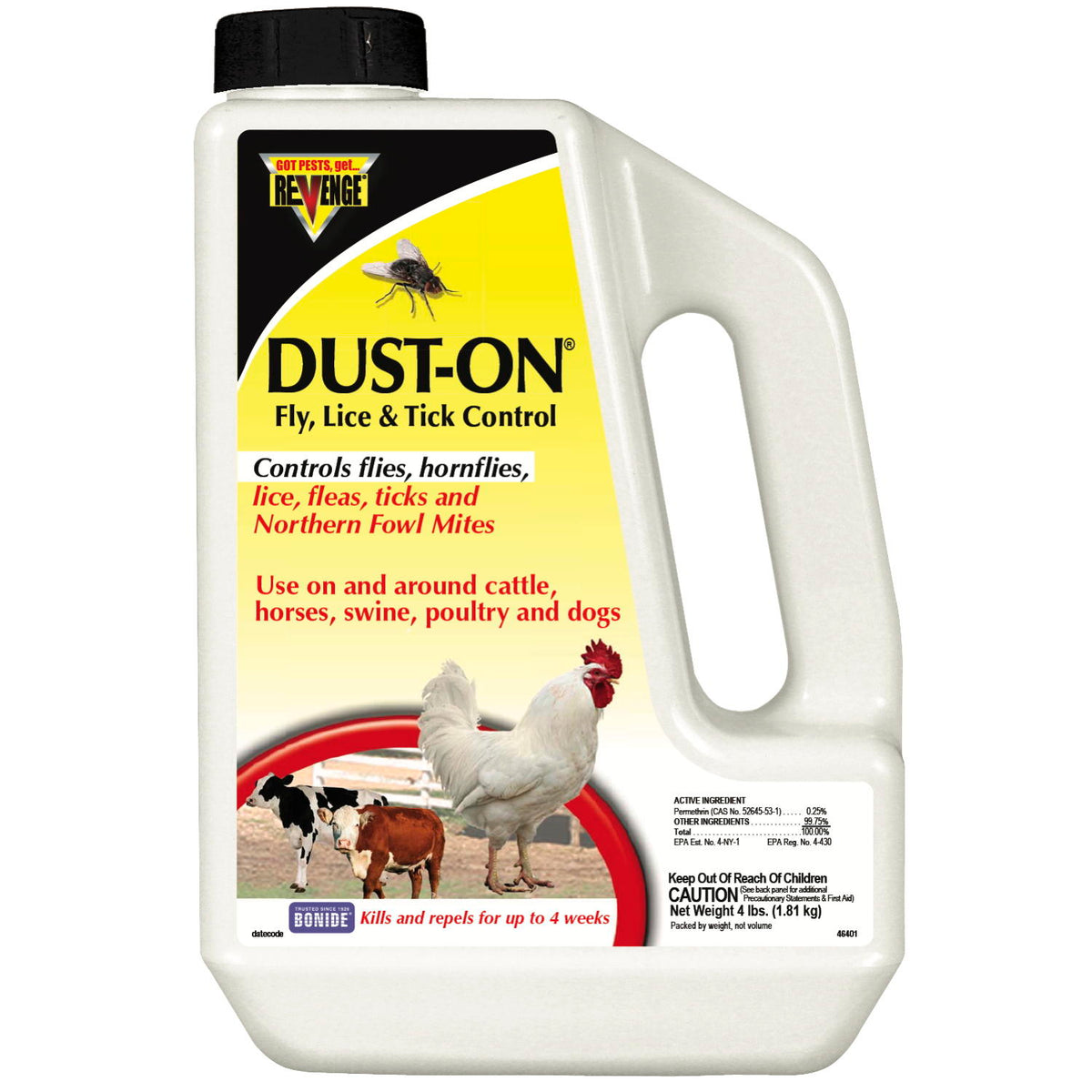 Dust-On Livestock & Dog Fly & Lice Control