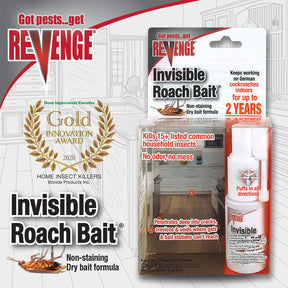 Revenge Invisible Ant & Roach Bait w/ Puffer