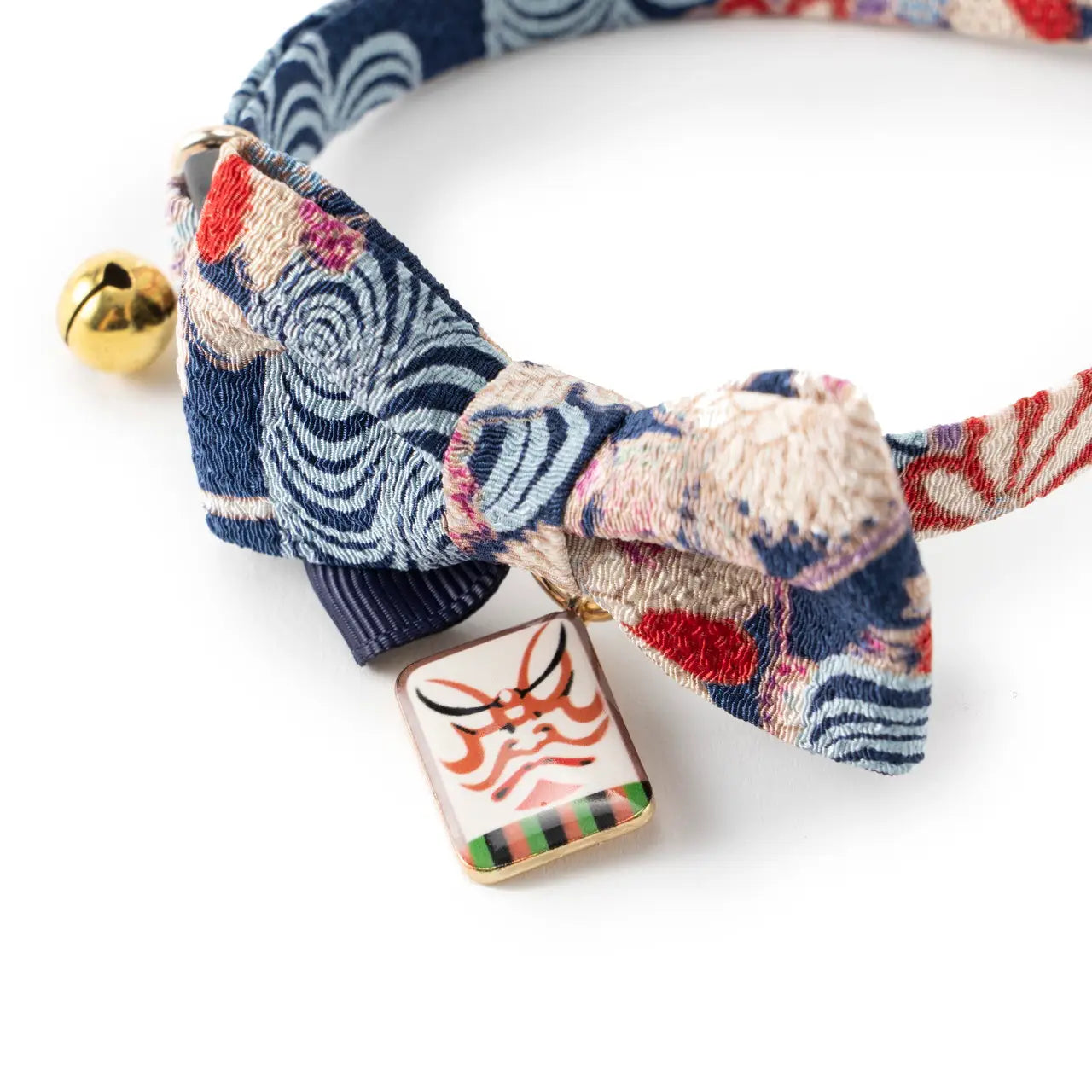 Cat Collar Kabuki Charm Bowtie