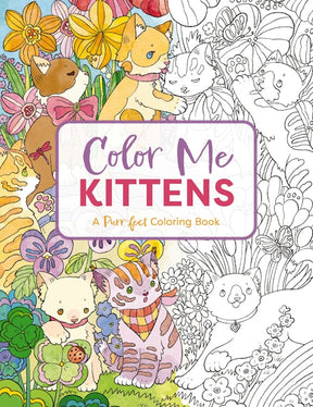 Color Me Kittens: A Purr-fect Adult Coloring Book